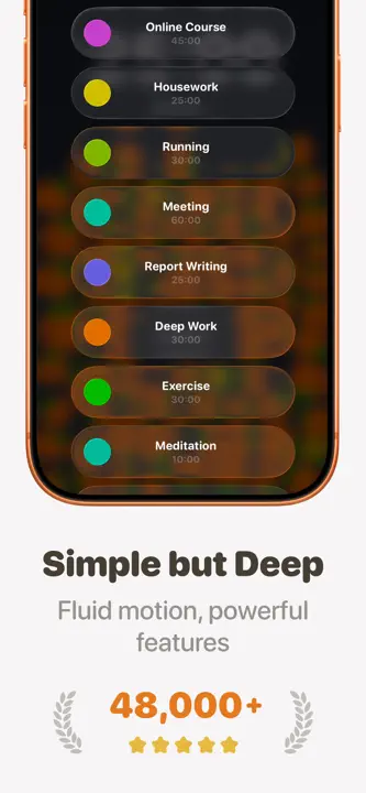 FocusPomo · Pomodoro Timer : capture d’écran 3 sur 7