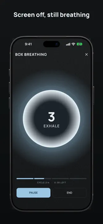Breathe Easy: Breathing Timer screenshot 2