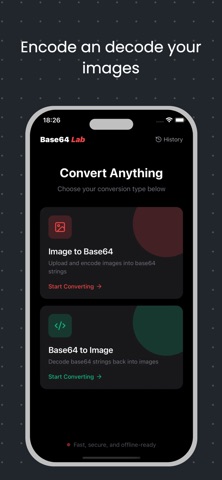 Image to Base64: Base64 Lab Screenshot 1 of 4