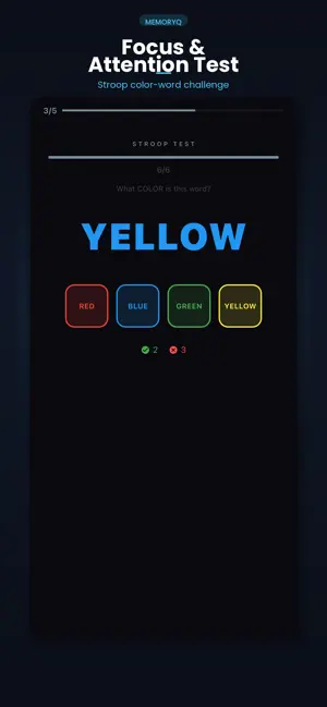 MemoryQ - Cognitive Wellness screenshot 2