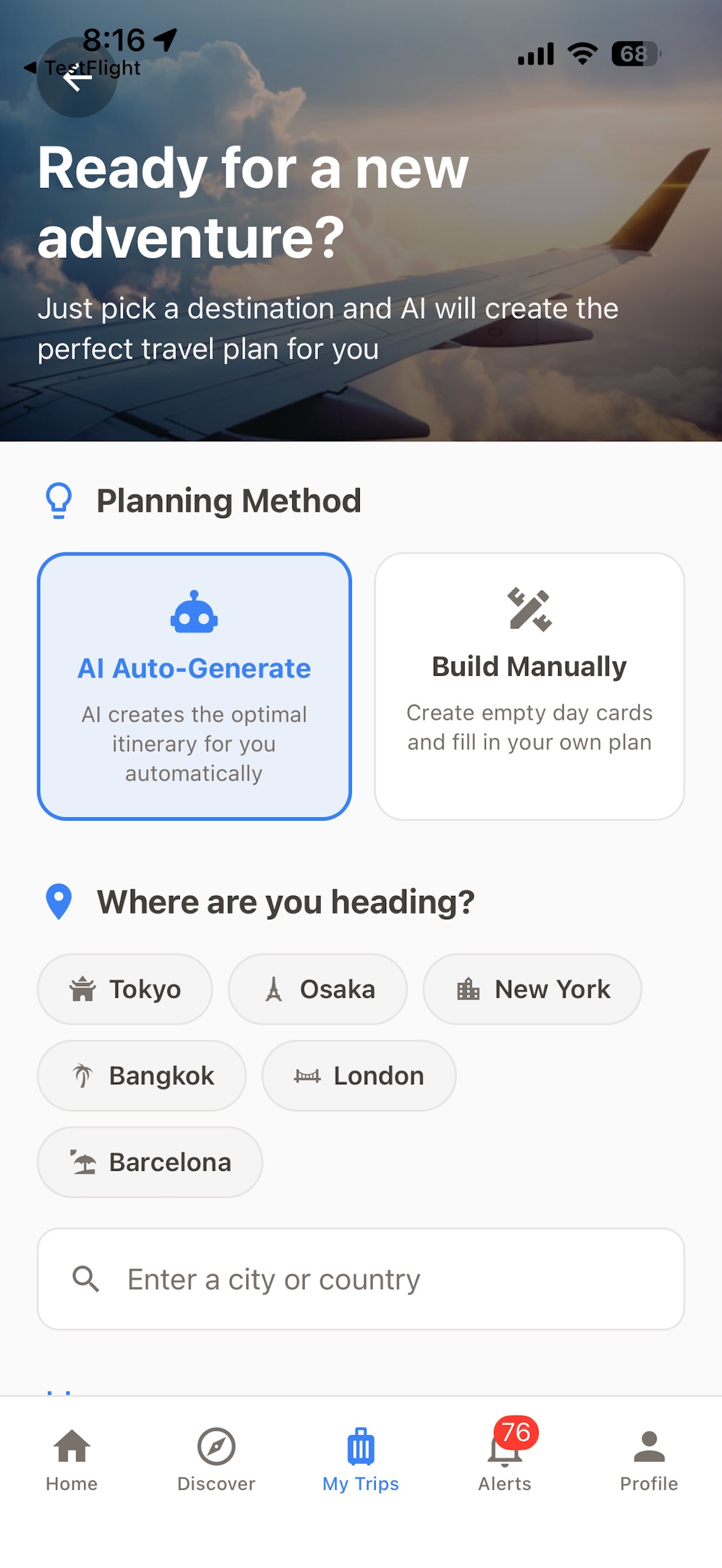 Travel Planner : AI Itinerary