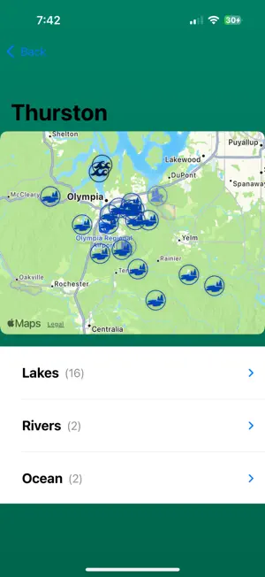 WA Fishing Spots screenshot 3