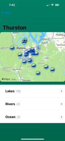 WA Fishing Spots screenshot