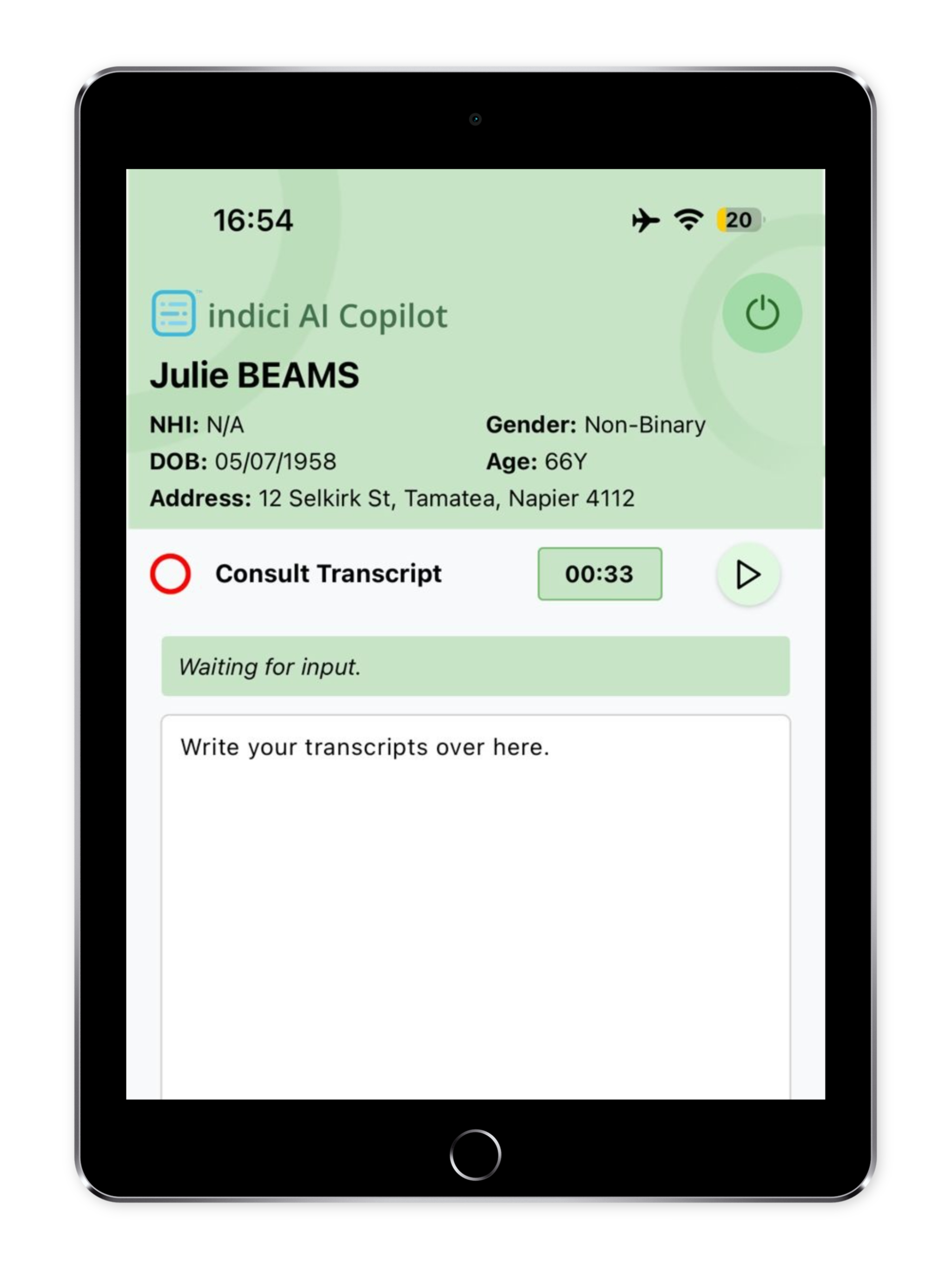 indici Transcriber screenshot 5