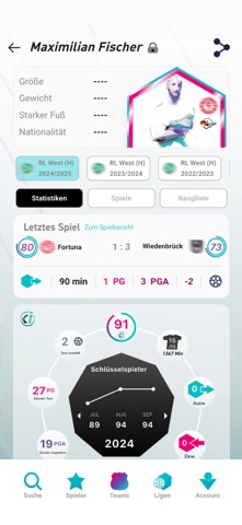 impence: Dein Fußball Score screenshot