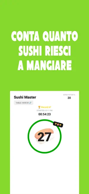 Sushi Counter iPhone screenshot 1