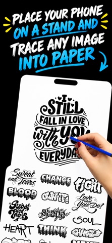 Sketchpad Pro: AR Draw & Trace iPhone screenshot