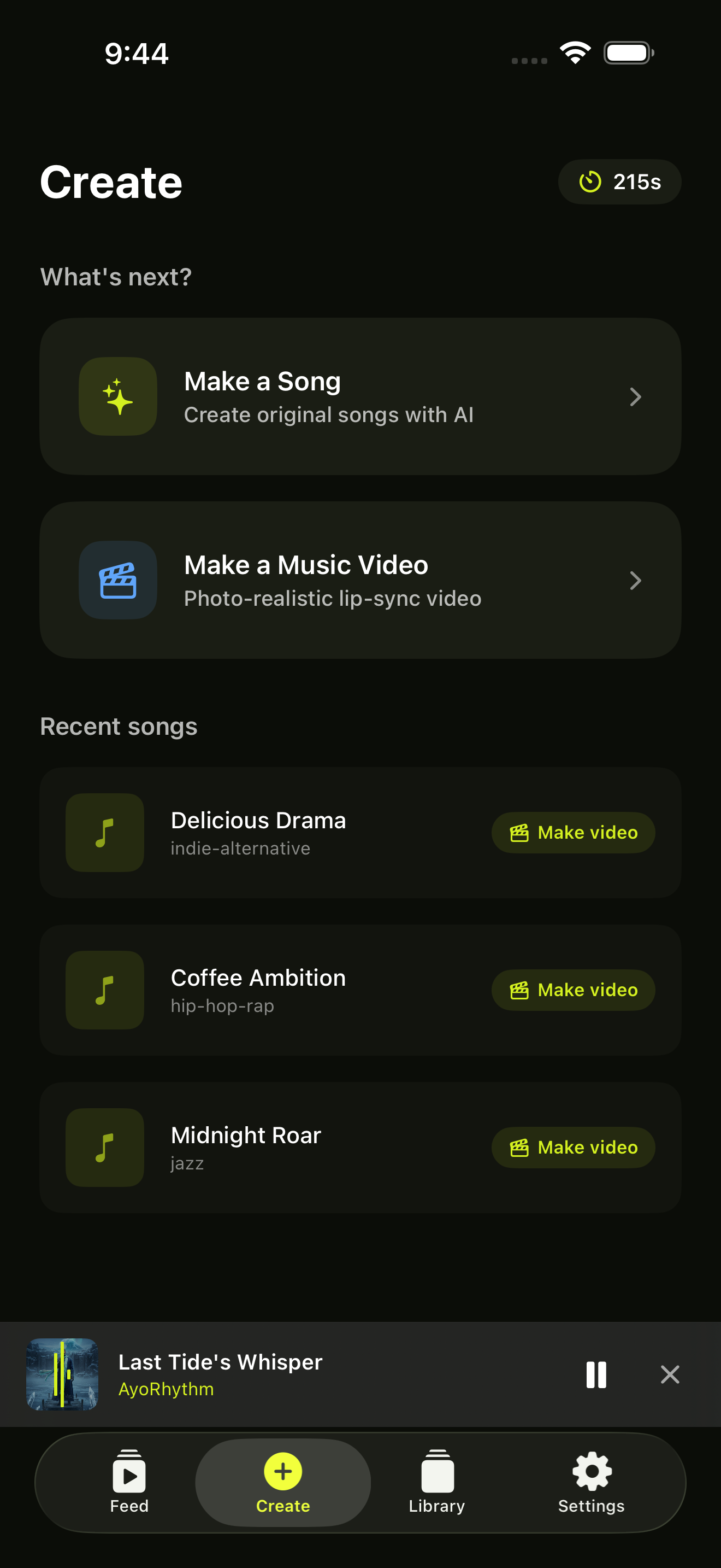 StarSinger - Stream AI Music