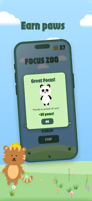 Focus Zoo: Animal Timer screenshot 3