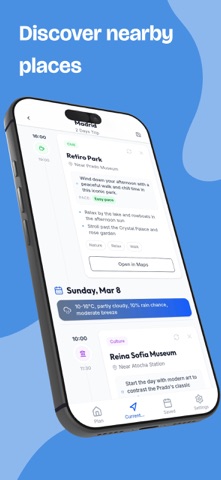 Tempo: AI Travel Planner screenshot