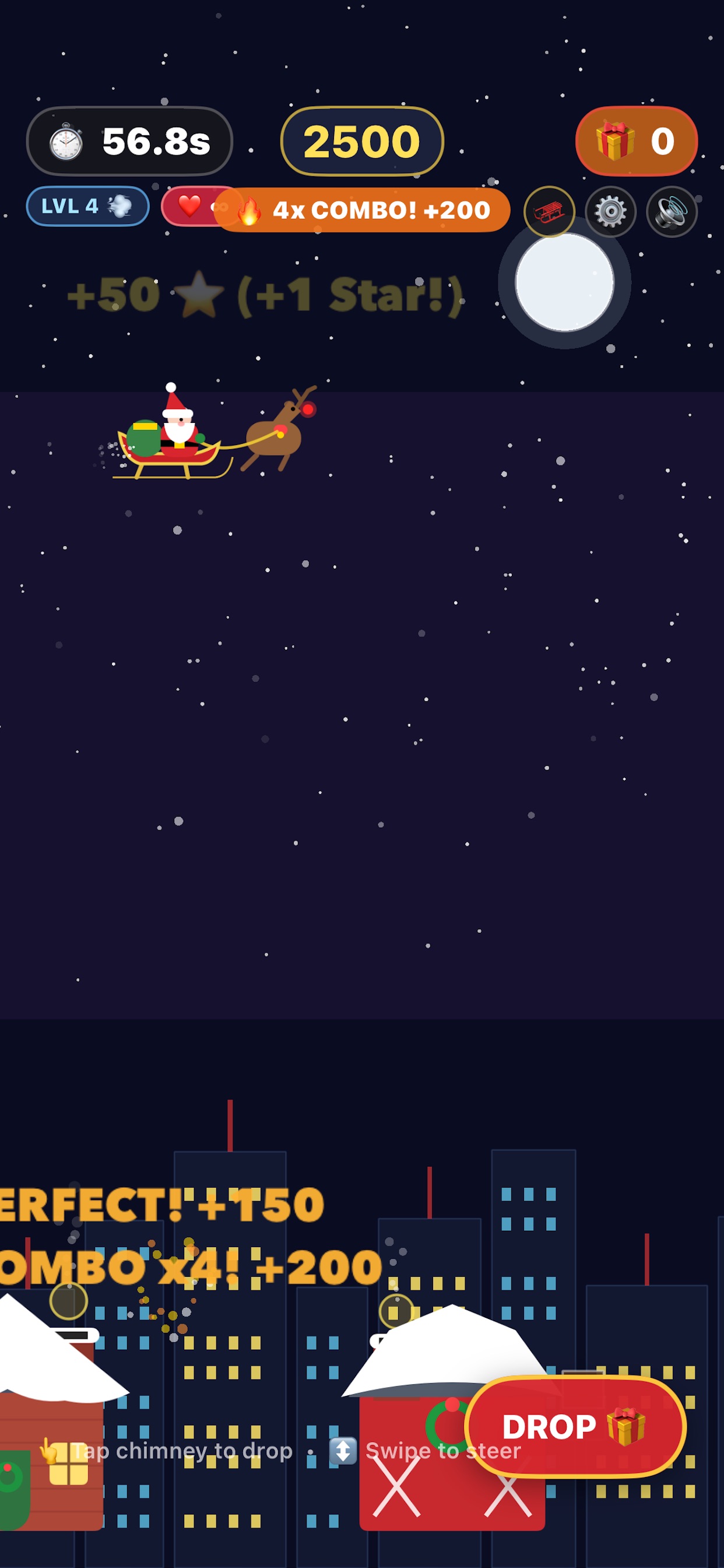Screenshot 2 of Santa's Christmas game