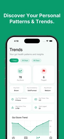 GutWise - Stool Tracker iPhone screenshot