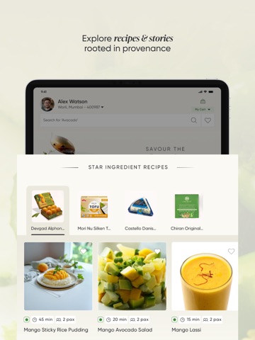 Foodstories iPad screenshot 5