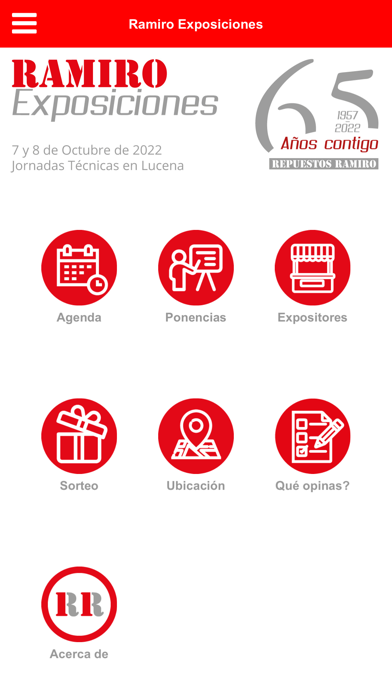Ramiro Exposiciones Screenshot