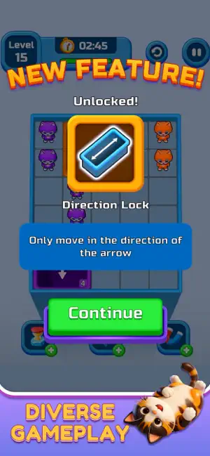Cat Drop: Cute Slide & Match screenshot 3