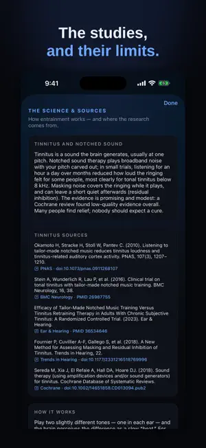Auralmonic: Tinnitus Relief screenshot 4