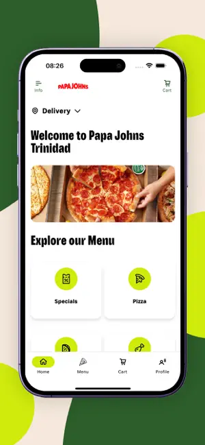 Papa Johns Pizza Trinidad screenshot 1