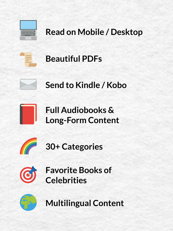 StoryShots: Book Summaries iPad screenshot 10 - Book app
