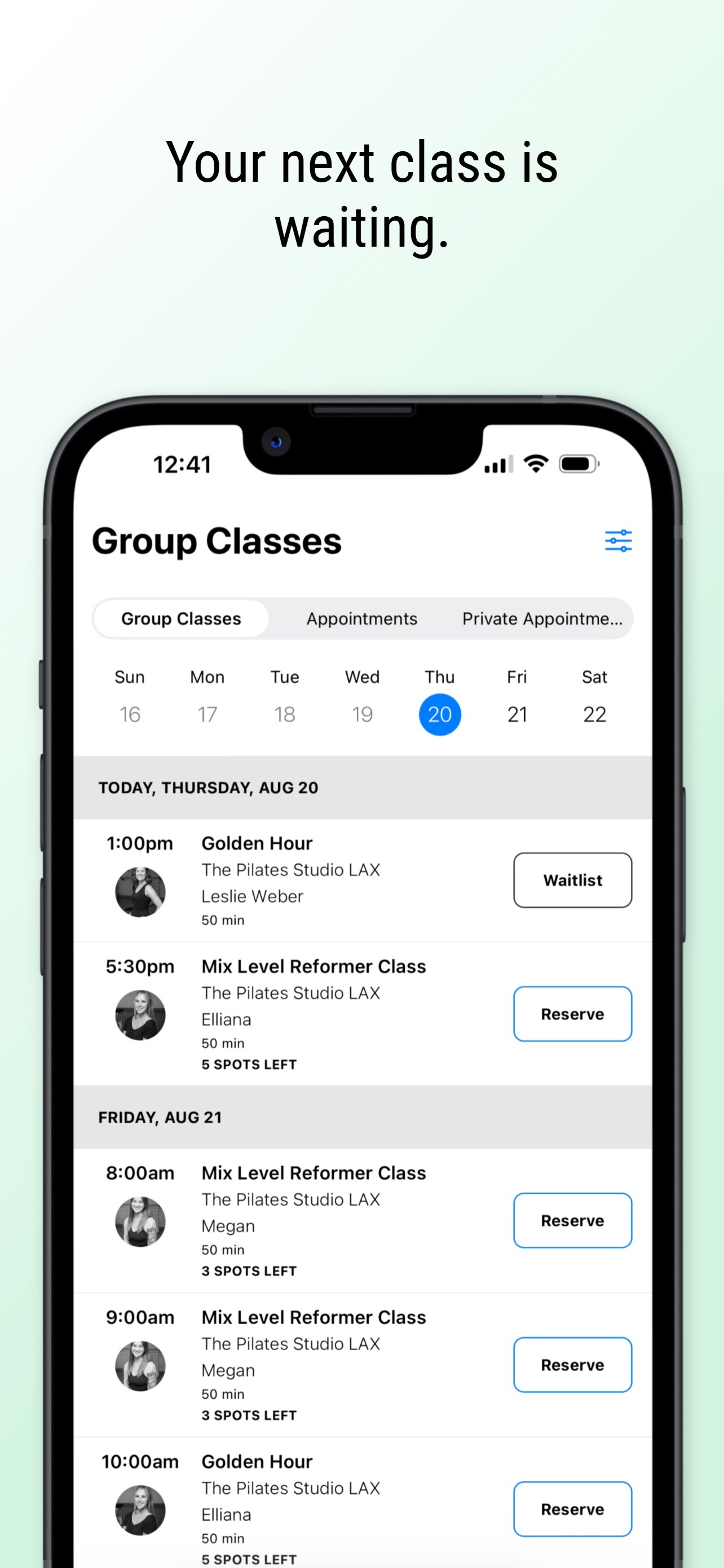 Screenshot 3 of The Pilates Studio LLC