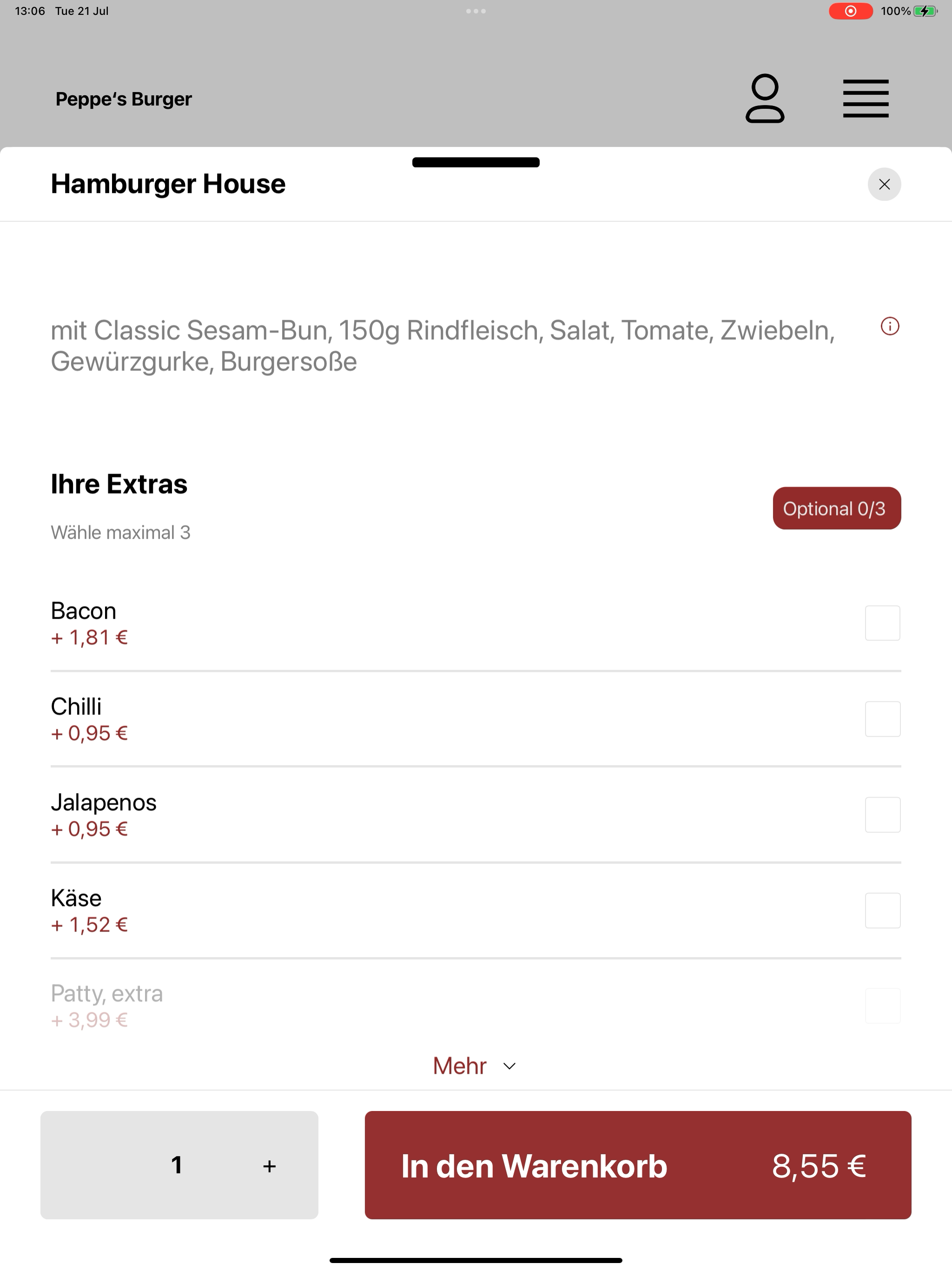 Peppes Burger screenshot 15