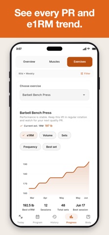 Massiv: Gym Workout Tracker Screenshot 7 of 9