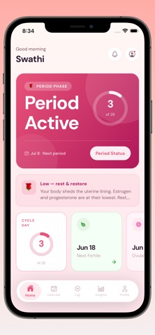 Period Tracker + Ovulation Screenshot 2 of 10