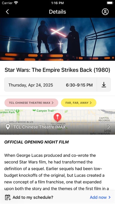 2025 TCM Classic Film Festival Screenshot
