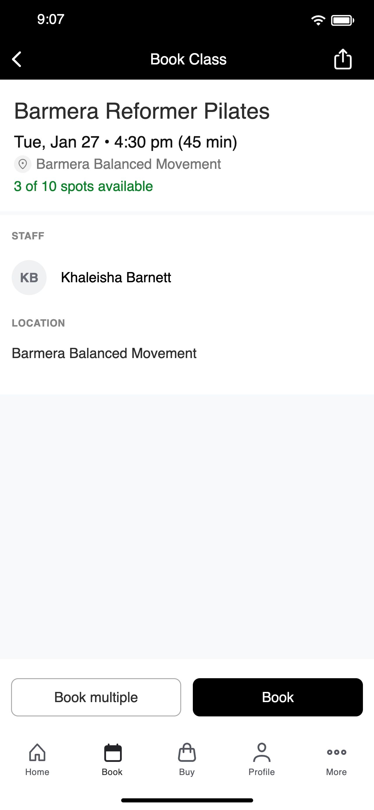 Balanced Movement Pilates