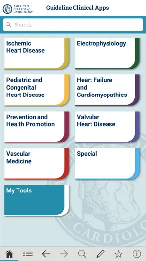 ACC Guideline Clinical App screenshot 2