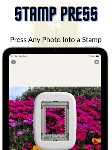 Stamp Press iPad screenshot
