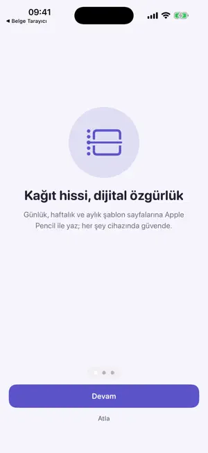 Dijital Planlayıcı Ajanda screenshot 1