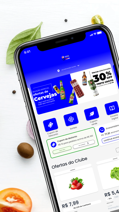 Screenshot #1 pour Clube Ribeiro Supermercado