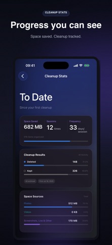 PhotoGo: Photo & Video Cleaner iPhone screenshot