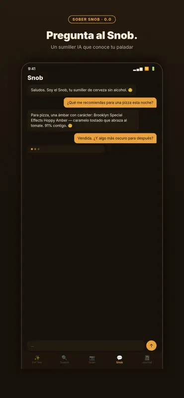 Sober Snob: Non-Alcoholic Beer screenshot 2 of 5
