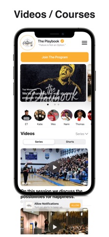 The Playbook Program screenshot