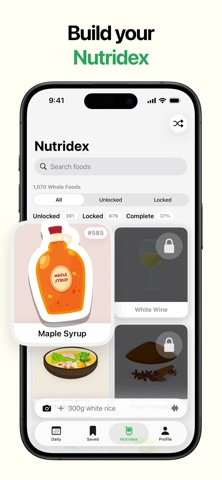 Nutrify: Whole Food Tracker Screenshot 4 of 8