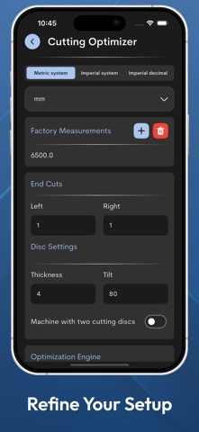 Cutter optimizer Screenshot 2 of 5