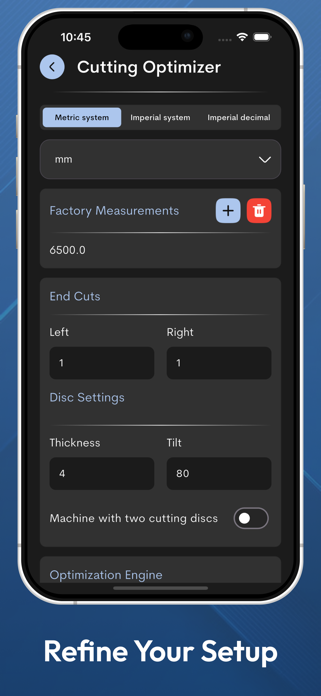 Cutter optimizer Screenshot 2 of 5