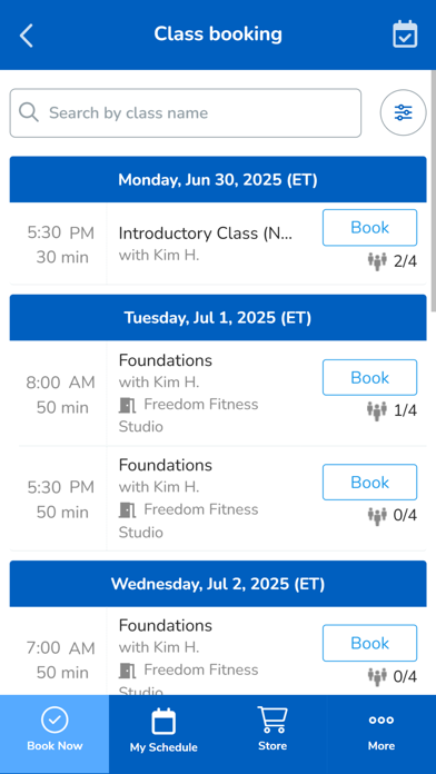 Freedom Fitness & Pilates Screenshot