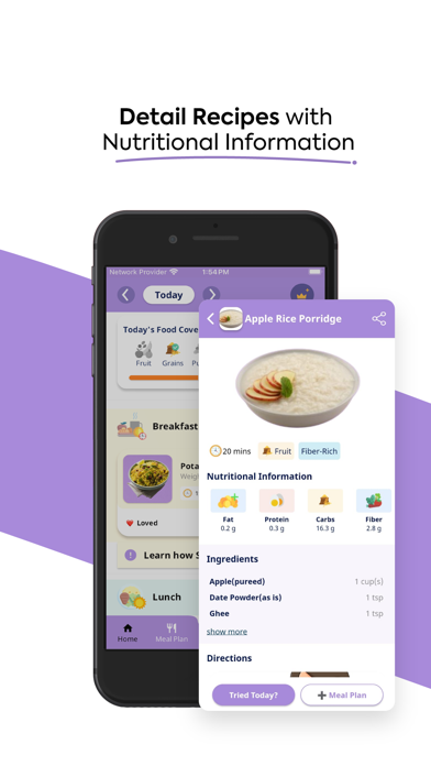 Happy Eaters: Weaning Recipes Screenshot
