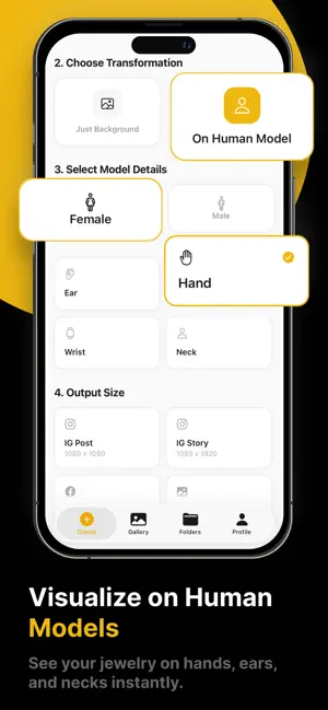 Jewelry AI: Photo Editor screenshot 2