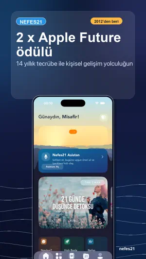 Nefes21: Kişisel Gelişim screenshot 1