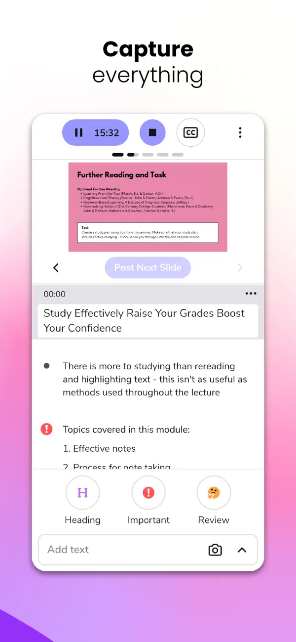 Screenshot #3 pour Legacy App - Genio Notes