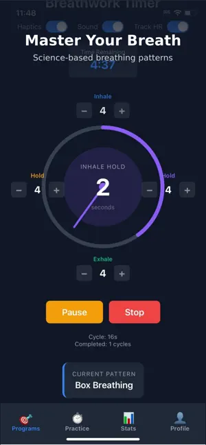 BreathMetric: Heart Health screenshot 1
