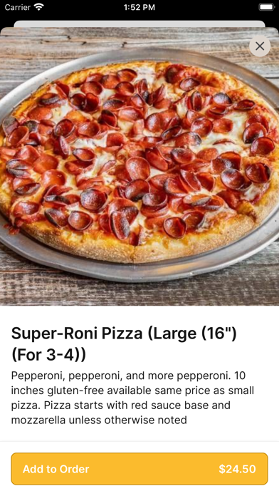 EAT DPG iPhone screenshot 3 - Food & Drink app