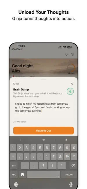 Ginja App screenshot 1