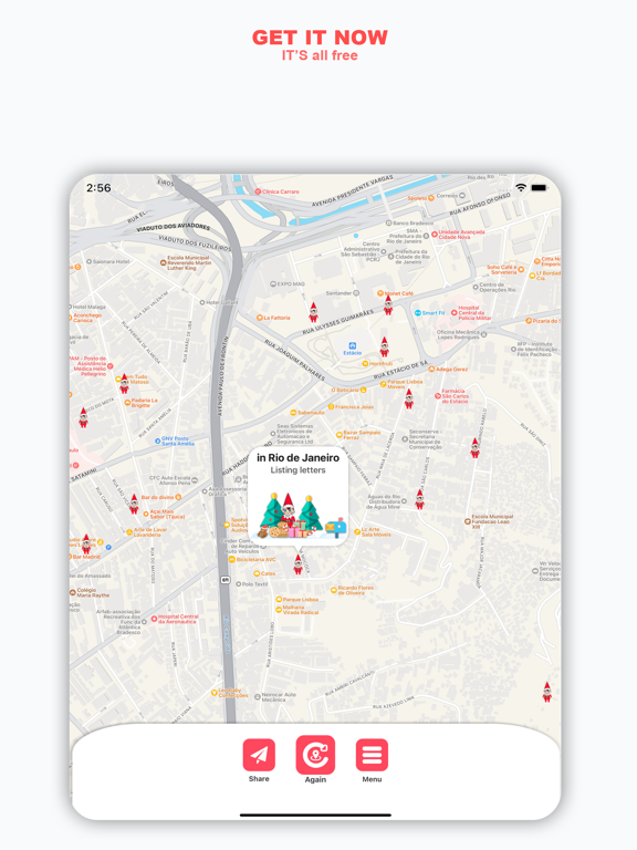 Christmas Elf Tracker iPad screenshot 6 - Entertainment app