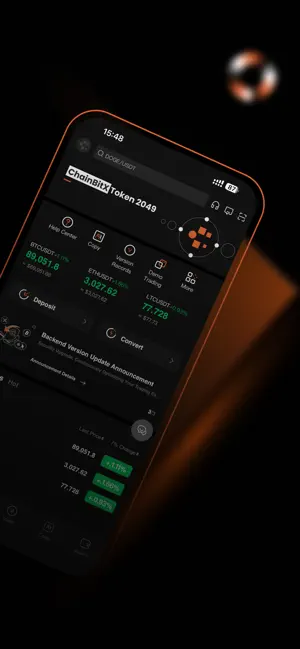 ChainBitX screenshot 2