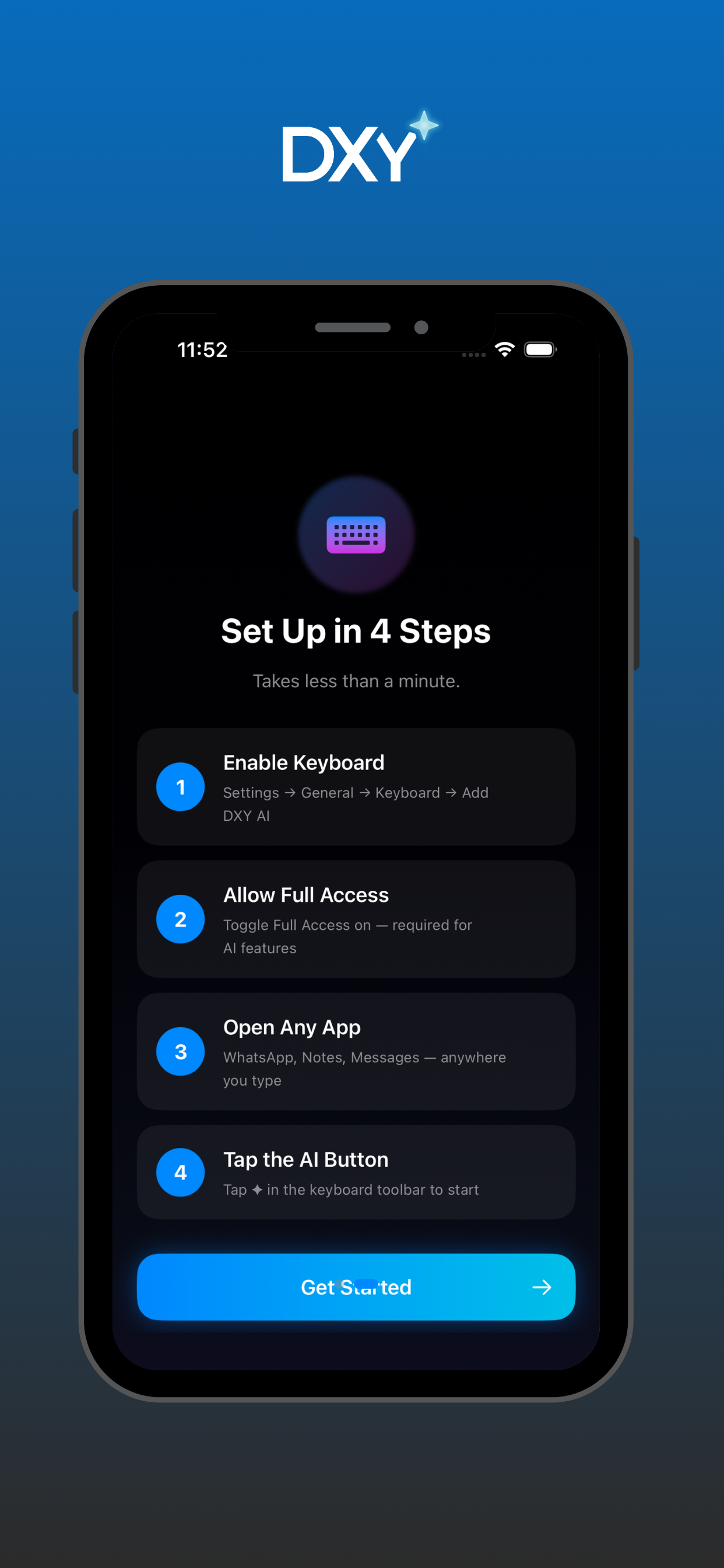DXY AI Keyboard screenshot 4