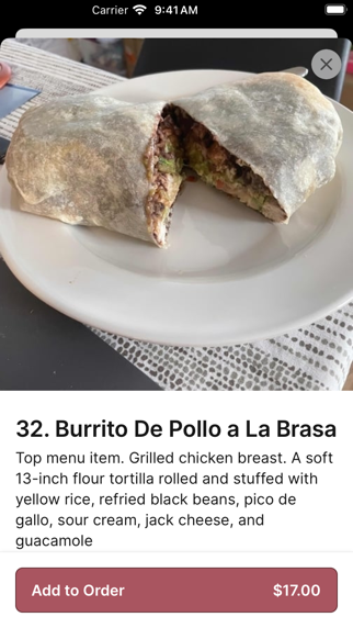Noche Mexicana NY iPhone screenshot 4 - Food & Drink app